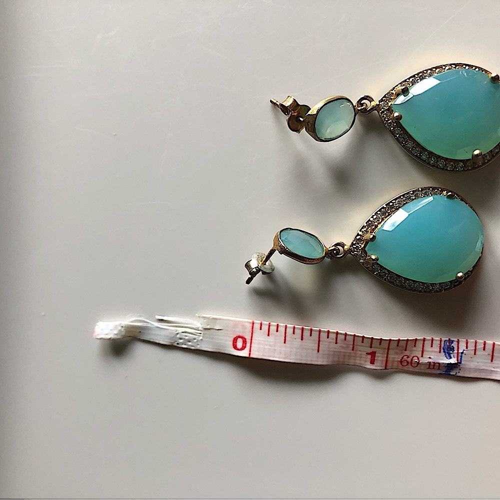 Lot of sterling silver pendants & earrings, EUC! - Picture 4 of 6